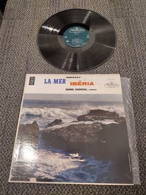 DEBUSSY: LA Mer Iberia Manual Rosenthal, Conductor XWN 18770Vintage