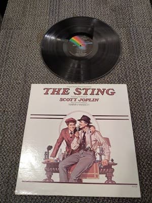 Marvin Hamlisch Featuring The Music Of Scott Joplin The Sting Vinyl Record LP