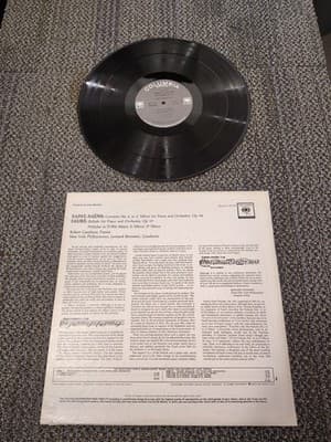 Robert Casadesus Leonard Bernstein 1962 Columbia MS 6377 NY Philharmonic Boston - Thumbnail 2
