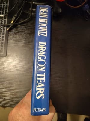 Dragon Tears by Dean Koontz (1993, HC) 1st Edition/1st Printing, EUC - Thumbnail 3