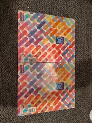 2 x Vintage Carolina Pad Studio C Two-Fold Folder Organizers Techno By Cathe Law - Thumbnail 4