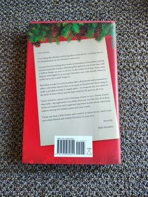 Like New Signed 2009 Hardcover "A Simple Christmas" by Mike Huckabee - Thumbnail 2