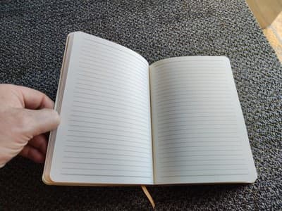 Notes And Plans Notebook Blank Journal - Thumbnail 4