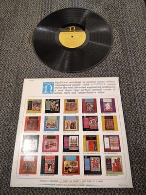 Treasures Of The Baroque Vivaldi Handel Bach Purcell 1967 LP 12" Vinyl VG/VG - Thumbnail 2