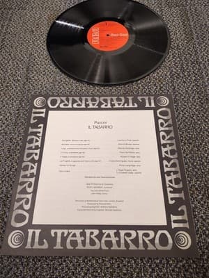Price Domingo Milnes Leinsdorf Lp Puccini: Il Tabarro (W/ Booklet) On Rca - Vg++ - Thumbnail 3