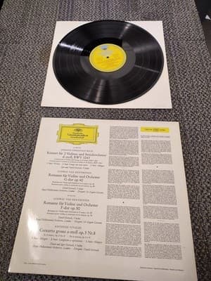 David und Igor Oistrach - Back Beethoven Vivaldi - Deutsche Grammophon Vinyl - Thumbnail 2