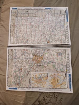 Rand McNally 2024 Large Scale Road Atlas - 100th Anniversary Collector's Edition - Thumbnail 3