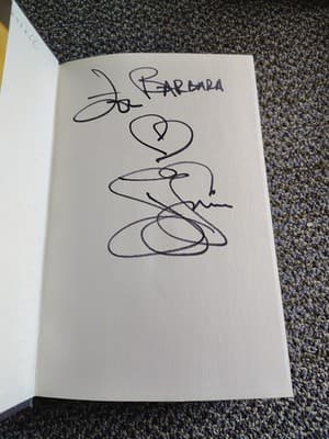 Larry Gatlin & Jeff Lenburg SIGNED All the Gold In California Hardcover COA - Thumbnail 4