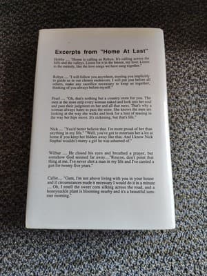 HOME AT LAST By Roy G. Taylor HB DJ Bear Grass North Carolina NC First Edition - Thumbnail 2