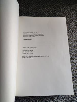HOME AT LAST By Roy G. Taylor HB DJ Bear Grass North Carolina NC First Edition - Thumbnail 4