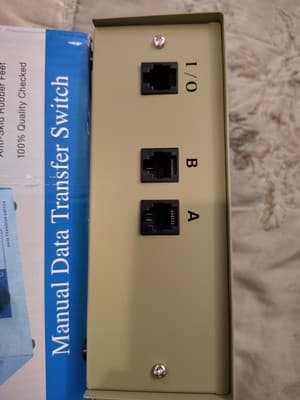 Data Sharing Device DW-RJ11AB Manual Transfer Switch Box - Thumbnail 7