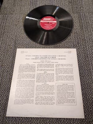 LONDON BLUEBACK CS 6201 - VIVALDI BACH PALAU - YEPES guitar - FFSS WB DG ST LP - Thumbnail 2