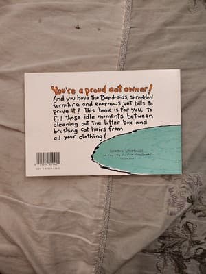 Frisky Business Cat Humor Book – Shoebox Greetings – 1990s Kitty Comedy Gold - Thumbnail 2