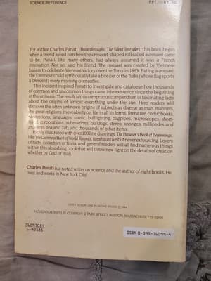 Panati's Browser's Book of Beginnings by Charles Panati (1984, Trade Paperback) - Thumbnail 2