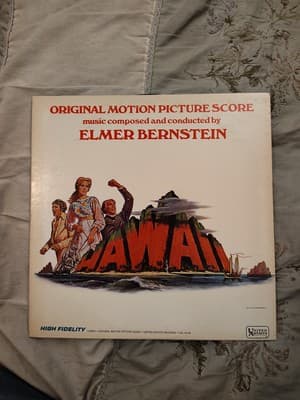 1966 James Michener's Hawaii - Original Motion Picture Score Vinyl Record Album