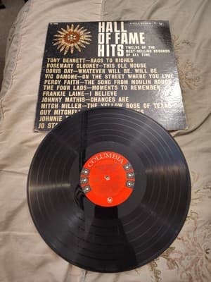 Hall of Fame Hits Columbia CL 1308 12 of the Best Selling Records of All Time LP - Thumbnail 3