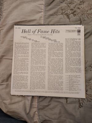 Hall of Fame Hits Columbia CL 1308 12 of the Best Selling Records of All Time LP - Thumbnail 2