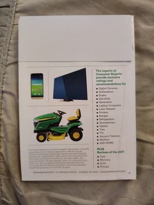 Consumer Reports Best & Worst Buying Guide 2017 - Thumbnail 2