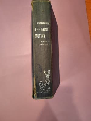 The Caine Mutiny Herman Wouk 1951 First Edition HC Doubleday HB book WWII 1st! - Thumbnail 4