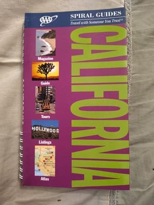 AAA SPIRAL GUIDE TO CALIFORNIA (AAA SPIRAL GUIDES) By AAA Publishing