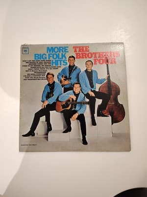 The Brothers Four More Big Folk Hits Record Album Vinyl LP VG (up)