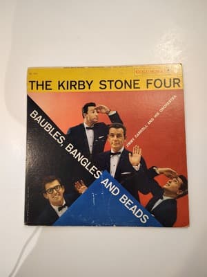 KIRBY STONE FOUR JIMMY CARROLL BAUBLES BANGLES BEADS LP EX Columbia CL1211 1958