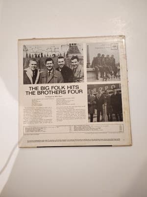 The Big Folk Hits - The Brothers Four- Columbia Records LP 12" - Thumbnail 2