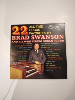 22 All Time Organ Favorites By Brad Swanson Vinyl