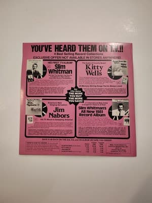 33 LP - Jim Reeves ‎– "The Mellow Magic Of..." RCA Special Products, (1981) (NM) - Thumbnail 2