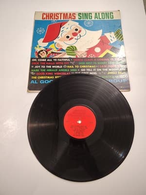 Christmas Sing Along Al Goodman & His Orchestra LP Premier XM-2 VG - Thumbnail 3