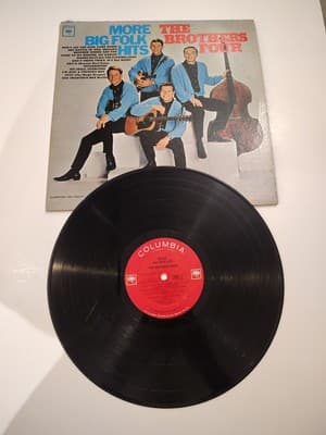 The Brothers Four More Big Folk Hits Record Album Vinyl LP VG (up) - Thumbnail 3