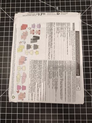 McCall's 6526 18" American Doll Clothes Pattern 6 Play Clothes Outfits - Thumbnail 2