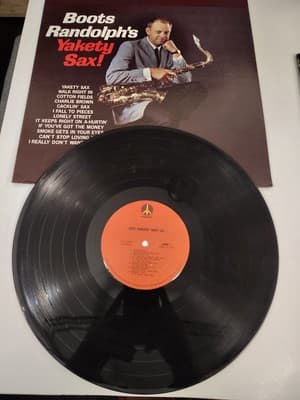 - BOOTS RANDOLPH ~ YAKETY SAX! LP VINYL COOL JAZZ MONUMENT SLP 18002 - Thumbnail 3