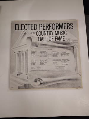 VARIOUS: elected performers of the country music hall of fame HRB 12" LP 33 RPM - Thumbnail 2