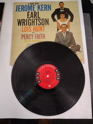 A Night with Jerome Kern CL 1386 Columbia Vinyl Record LP - Thumbnail 3