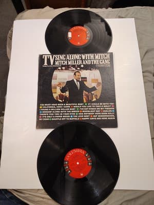 1961 12" LP RECORD COLUMBIA CL1628 MITCH MILLER TV SING ALONG WITH MITCH - Thumbnail 3