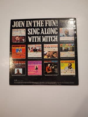 1961 12" LP RECORD COLUMBIA CL1628 MITCH MILLER TV SING ALONG WITH MITCH - Thumbnail 2