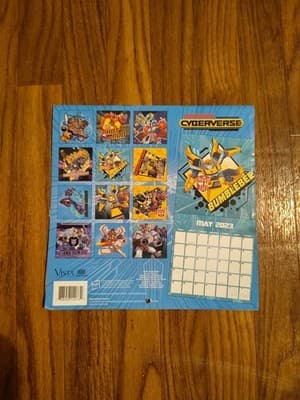 Transformers 2023 Wall Calendar Decepticons Megaton Optimus Prime Sealed NEW - Thumbnail 2