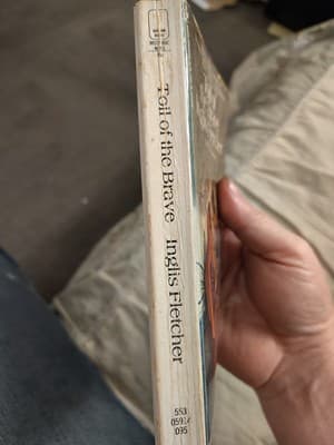 Toil Of The Brave By Inglis Fletcher 4th printing Paperback Book 1971 - Thumbnail 2