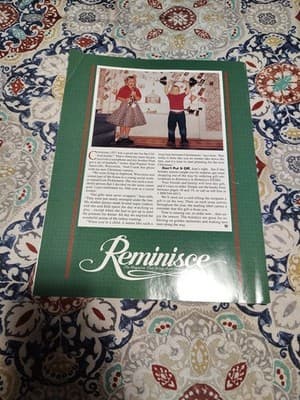 Reminisce Magazine November/December 1999 Vintage - Thumbnail 2