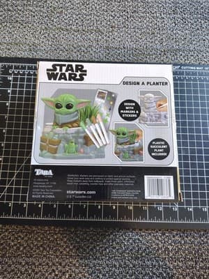 New Star Wars Mandalorian Baby Yoda The Child Grogu Design A Planter - Thumbnail 2