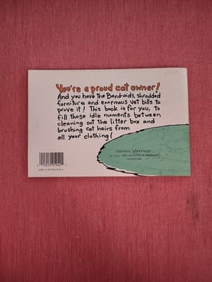 Frisky Business Cat Humor Book – Shoebox Greetings – 1990s Kitty Comedy Gold - Thumbnail 2