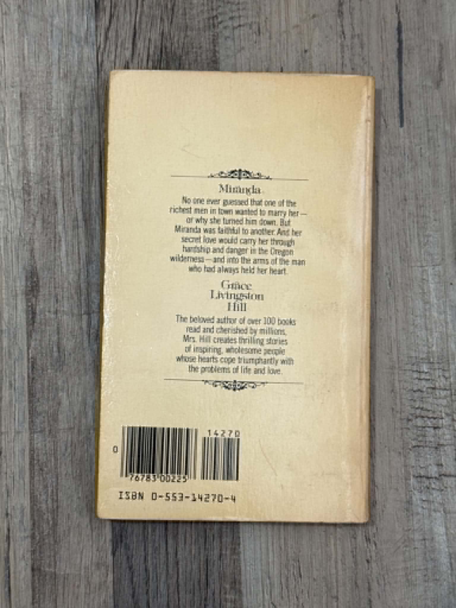Miranda by Grace Livingston Hill Paperback - Thumbnail 2