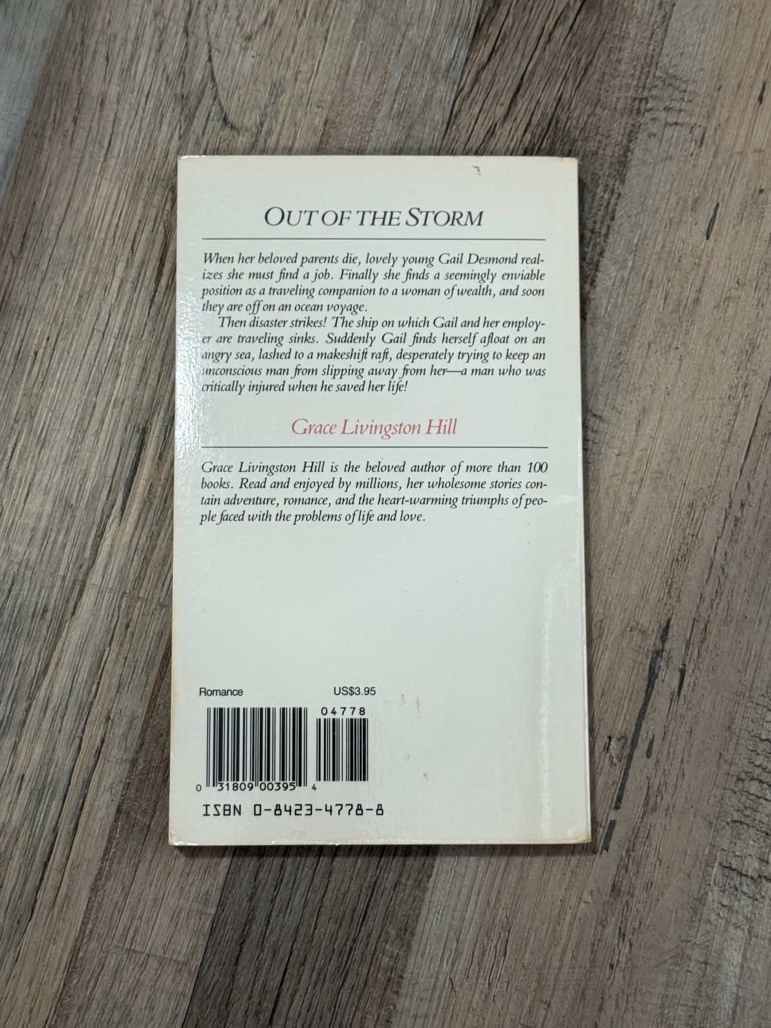 Out of the Storm by Grace Livingston Hill Paperback - Thumbnail 2