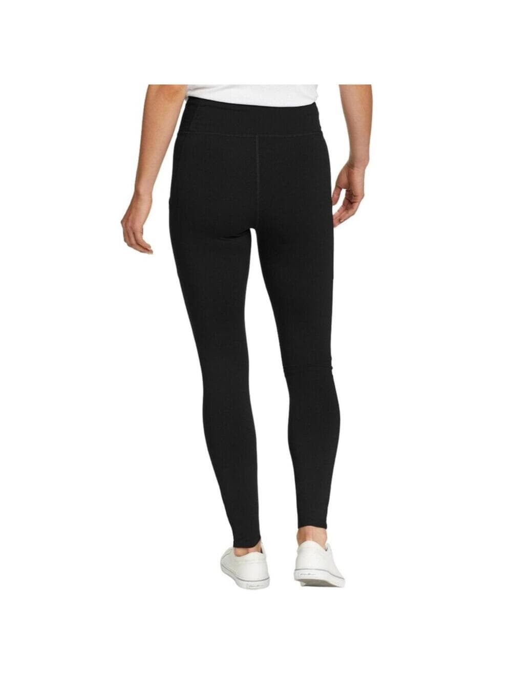 Eddie Bauer Black High-Rise Performance Tights