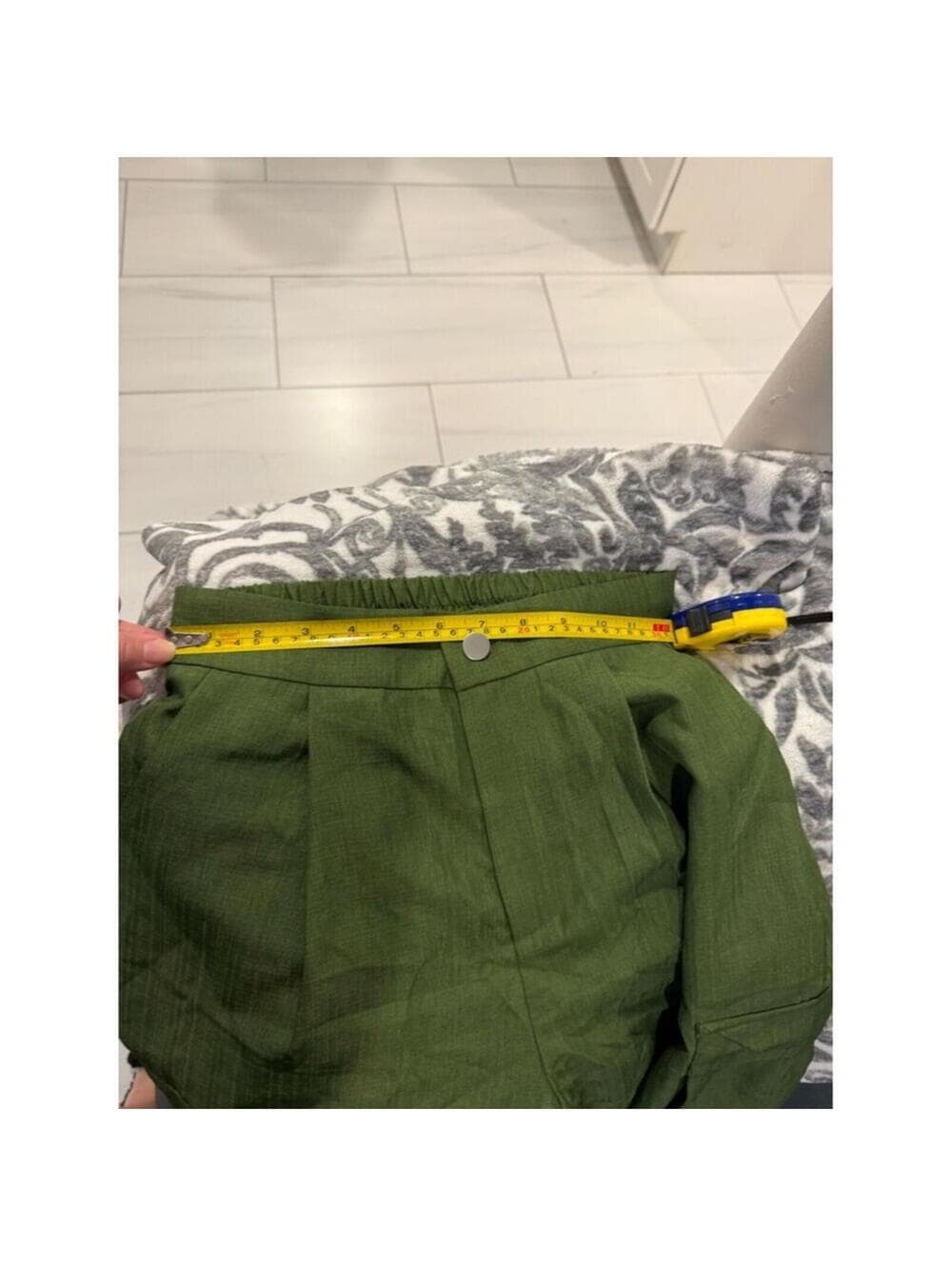 Halara Olive Green Wide-Leg Cargo Pants - Thumbnail 3