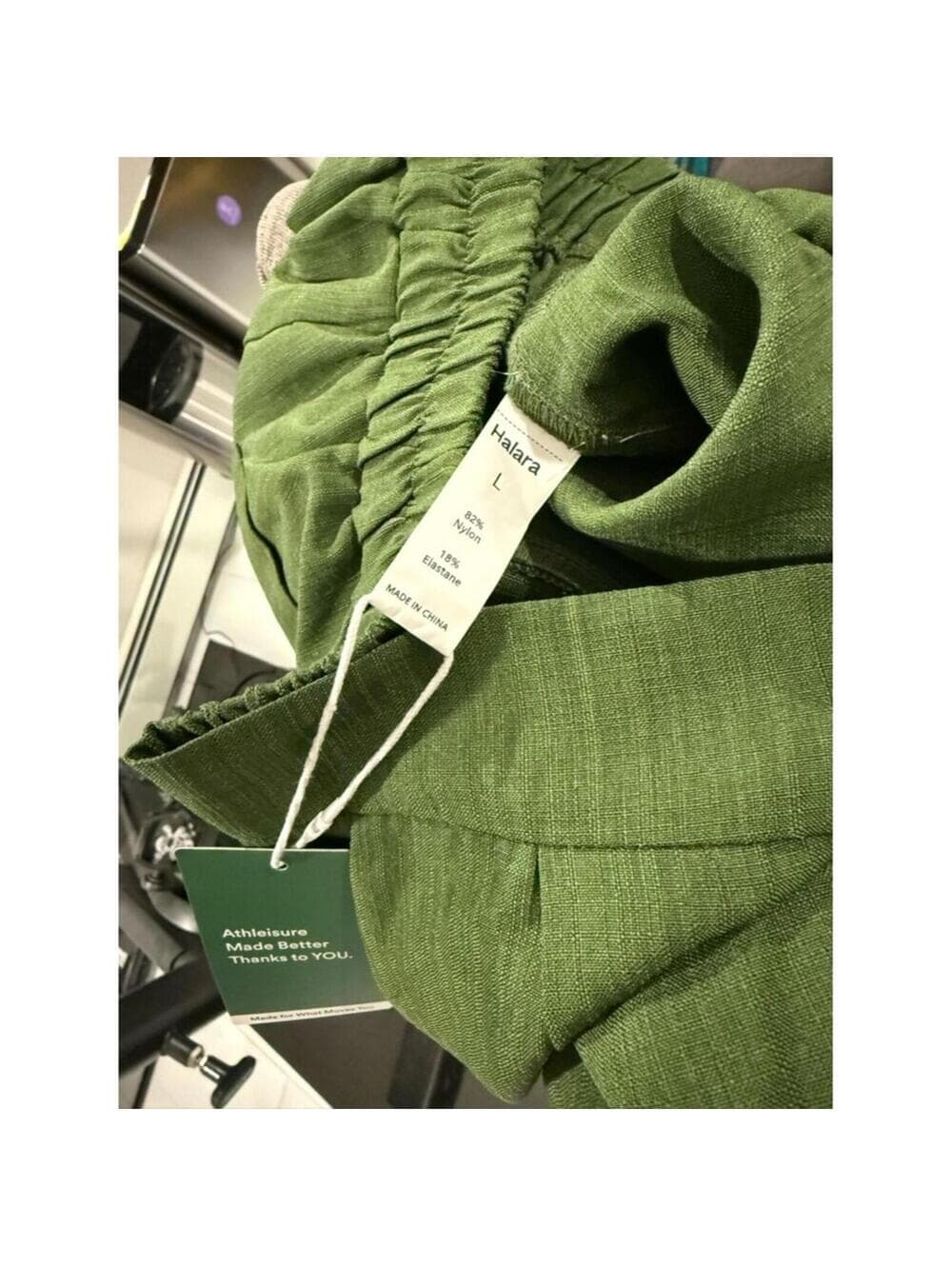 Halara Olive Green Wide-Leg Cargo Pants - Thumbnail 5