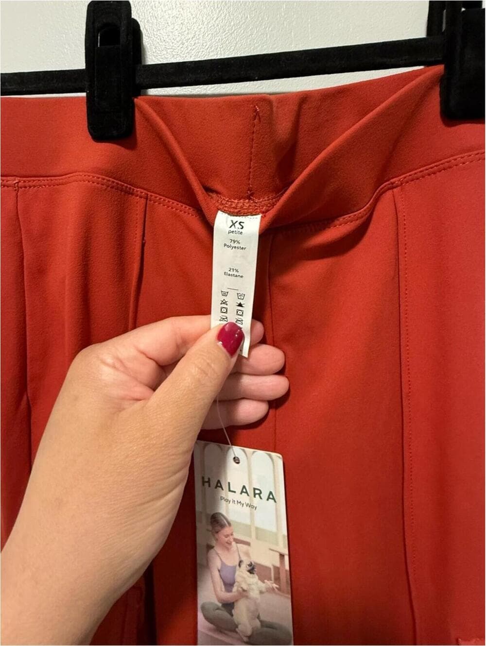 Halara High Waisted Side Flap Pocket Cargo Flare Pants - Thumbnail 3