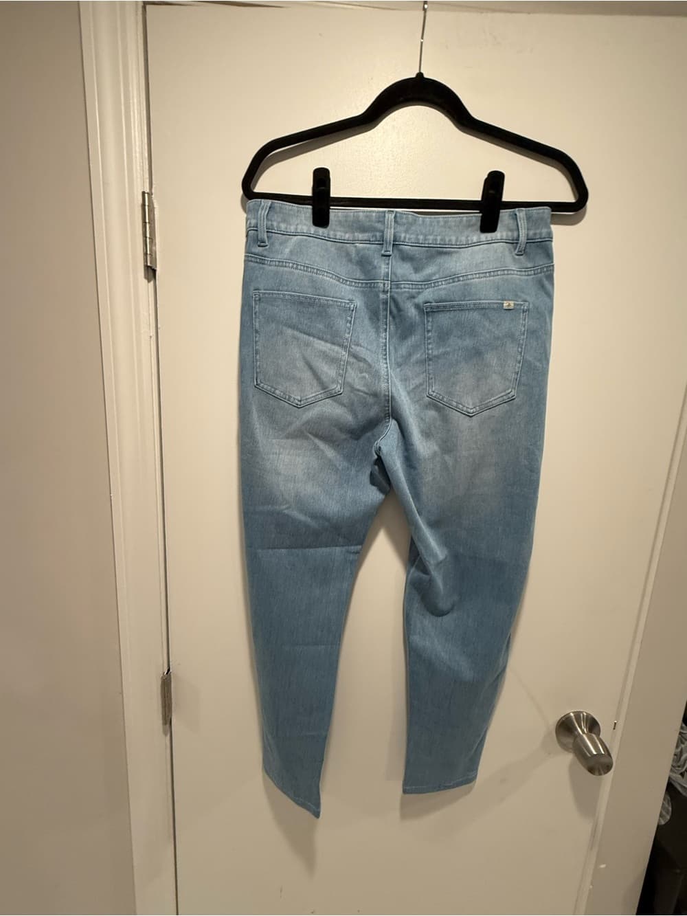 Halara Flex™ Denim Mid Low Rise Zipper Pockets Casual Skinny Jeans - Thumbnail 5