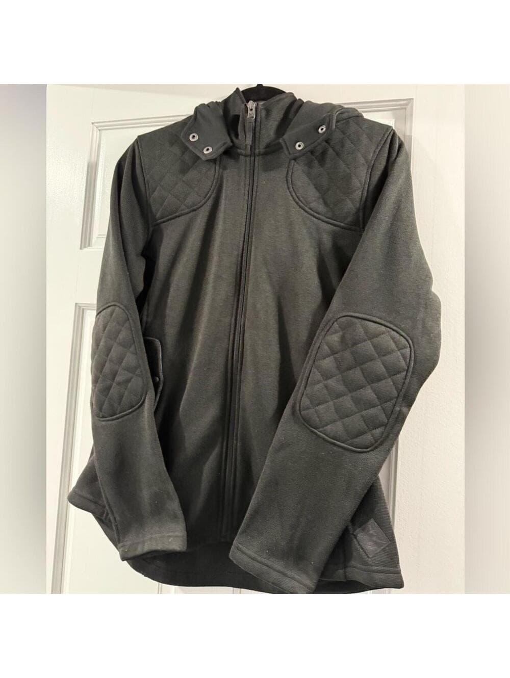 NWT Eddie Bauer Radiator Fleece Black Hooded Jacket